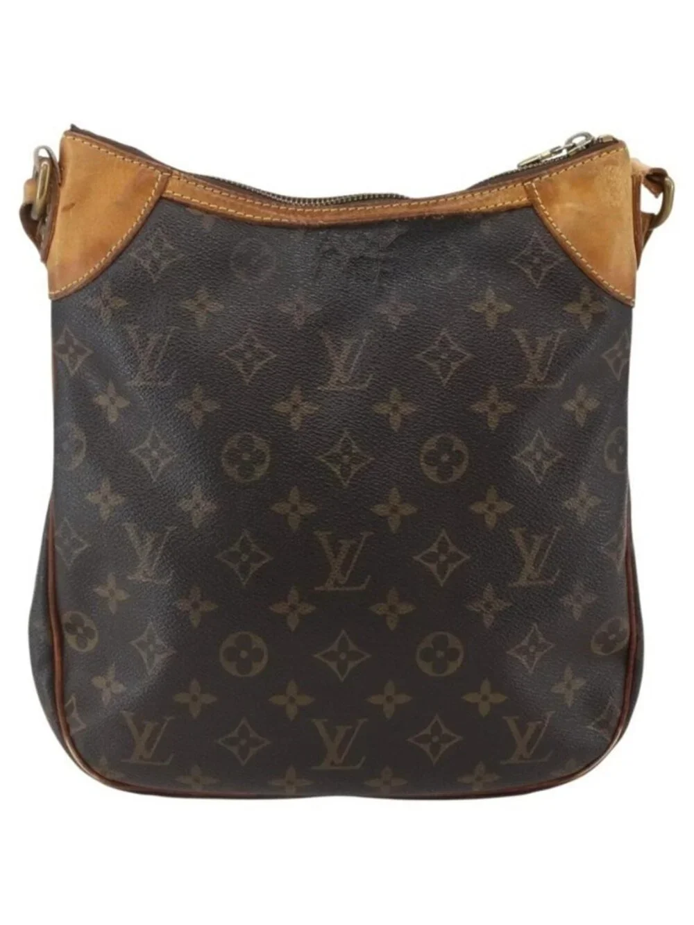 Authentic LOUIS VUITTON Monogram Odeon PM Shoulder Bag M56390 LV